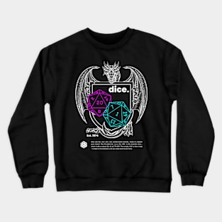 Board Game Dragon Dice Lover Crewneck Sweatshirt